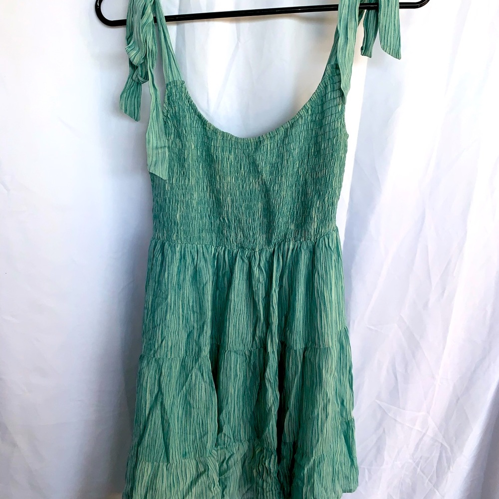 Women’s size medium tie mini baby doll dress